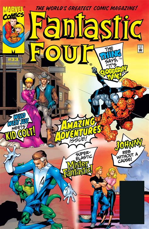 Fantastic Four 1998 33 Comic Issues Marvel