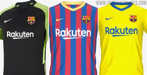 You can find other kits. Nike FC Barcelona 21-22 Home, Away & Third Kits Based on ...