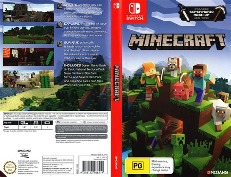 Swi Minecraft Nintendo Switch Edition Aus Overrs Gameola Marketplace