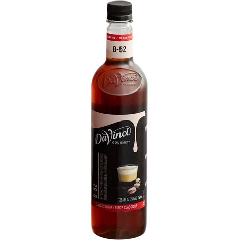 DaVinci Gourmet 750 ML Classic B 52 Flavoring Syrup