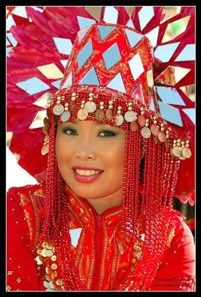 Philippines Festival Flower Crown Festival Costumes Cebu