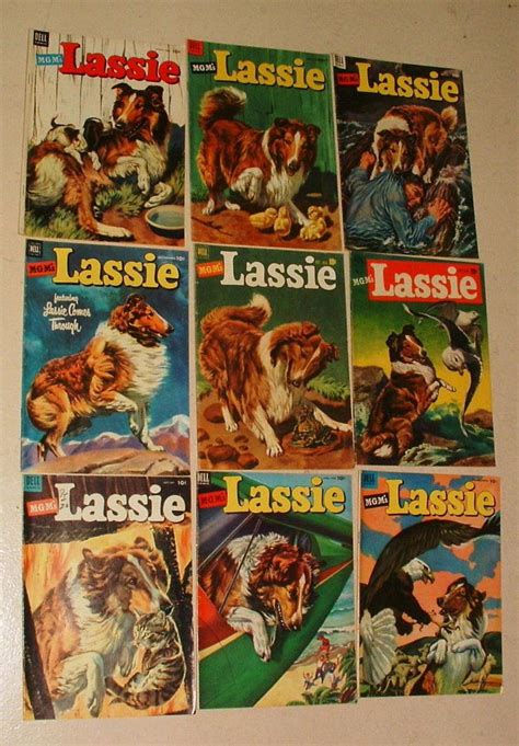 1950s Lassie Comic Book Collection 1814486896