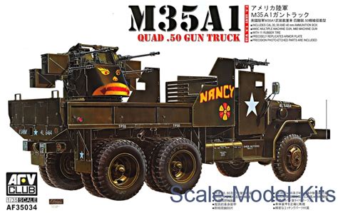 AFV Club M A Truck With A Gun Vietnam War Plastic Scale Model Kit In Scale AF