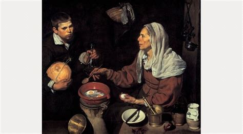 Diego Velazquez An Old Woman Cooking Eggs 1618 Diego Velázquez