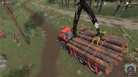 Fs19 Forwarding On Holmåkra Komatsu 895 Timelapse Episode 3 Youtube