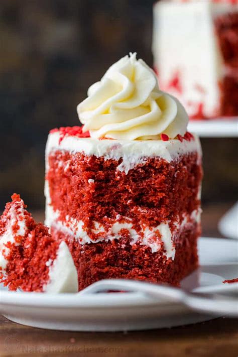 Find more cake and baking recipes at bbc good food. Red Velvet Cake Recipe (VIDEO) - NatashasKitchen.com