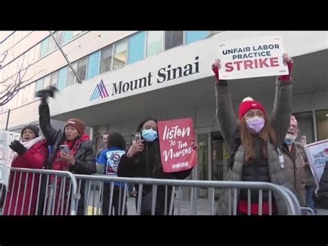 Thousands Of Nurses Strike At Two Big NYC Hospitals One News