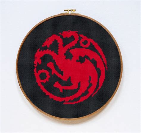 Check spelling or type a new query. House Targaryen Emblem | Digital Download | Geek Cross ...