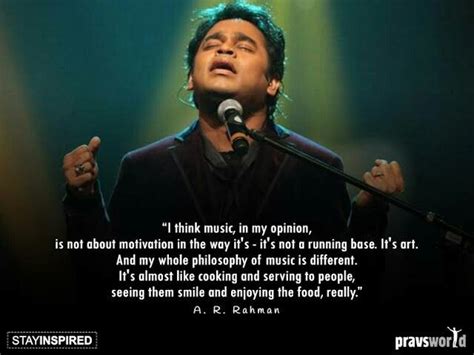 If music wakes you up, makes you think. Pin by Christina on A.R.Rahman Quotes | Passion quotes ...