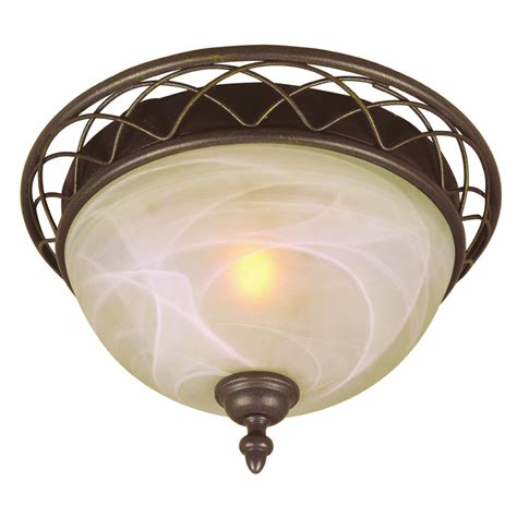 In a dining room, a beautiful chandelier will create a sense of class and formality, even if the furniture in the space isn't exactly formal. Shop Bel Air Lighting 12.64-in W Ceiling Flush Mount at ...