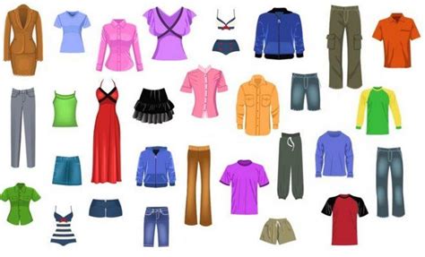 Все виды одежды: список 85 видов 🧥 названия с фото 👙 по алфавиту