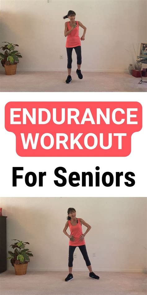 Endurance Building Workout For Seniors Fitness With Cindy Endurance