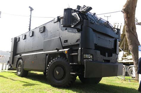 Plasan Unveils The Guarder An Armored Carrier For Swat Teams