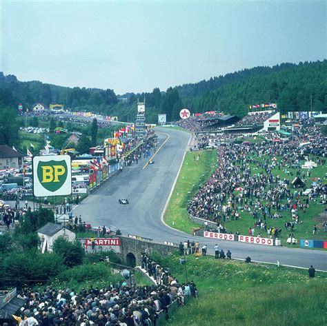 Part Of Spa Francorchamps Race Track By Heritage Images