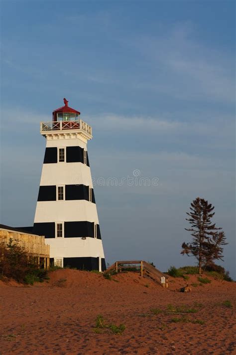 West Point Lighthouse Stock Image Image Of Clouds Guidepost 24498547