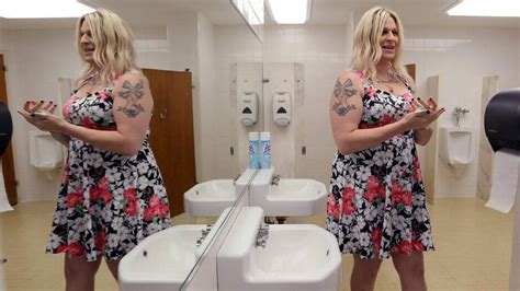 Transgender Actress Visits Nc Legislatures Mens Bathroom Complying