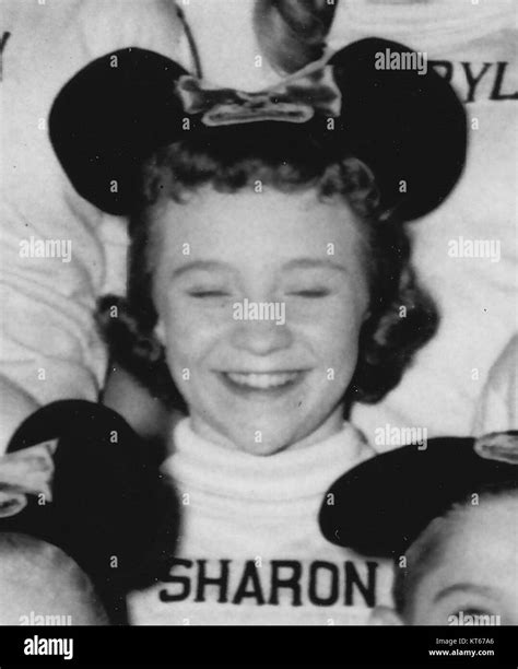 The Mickey Mouse Club Mouseketeers Sharon Baird 1956 Stock Photo Alamy