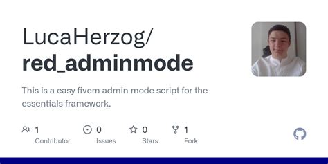 Github Lucaherzogredadminmode This Is A Easy Fivem Admin Mode