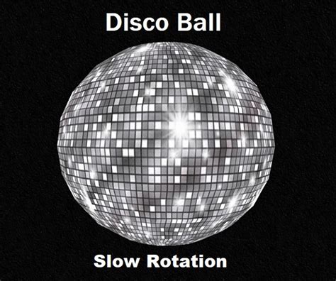 Second Life Marketplace Disco Ball Slow Rotation