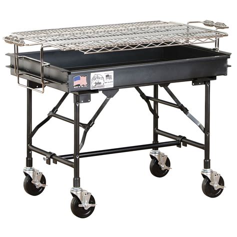 Big Johns Grills And Rotisseries M 13fb 36 Mobile Charcoal Commercial