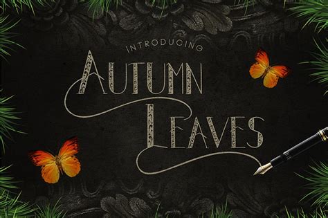 26 Best Autumn Fonts For Fall Themed Designs For 2024