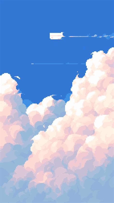 Pixel Art Cloud Wallpaper Videos Laughs