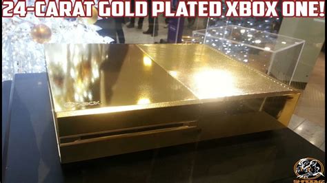 24 Carat Gold Plated Xbox One Golden Xbox One Youtube