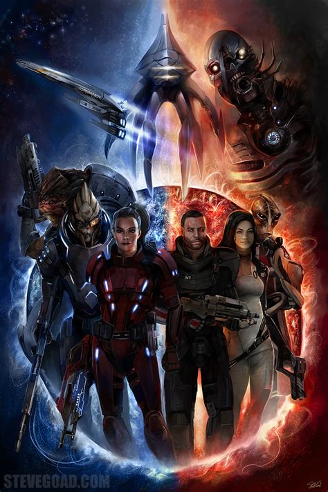 Commission Mass Effect 2 By Stevegoad On Deviantart