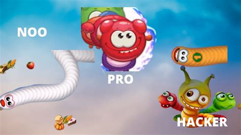 Worms Zone Io Gameplay Walkthrough NOOB Vs PRO Vs HACKER YouTube