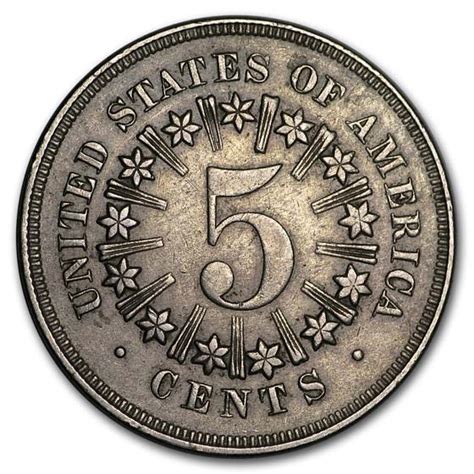 Buy 1867 Shield Nickel Wrays Au Apmex