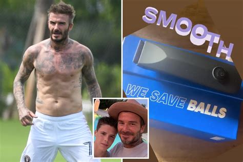 David Beckham Reveals Cruz Bought Him A Testicle Trimmer To Shave His