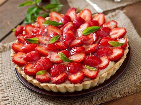 Tartelettes aux fraises Recette de Tartelettes aux fraises