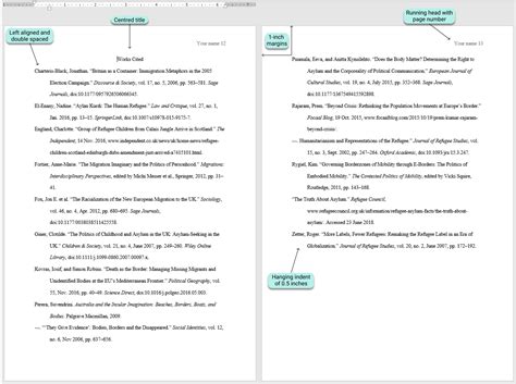 MLA Works Cited Elements Examples Templates