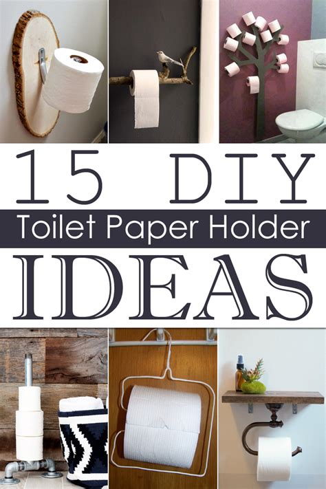 But if you could diy a simple, brass number that added form and function. 15 DIY Toilet Paper Holder Ideas