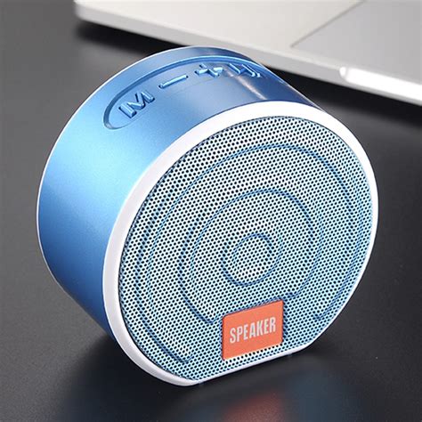 Hiperdeal Round Mini Bluetooth Speaker Portable Wireless Stereo