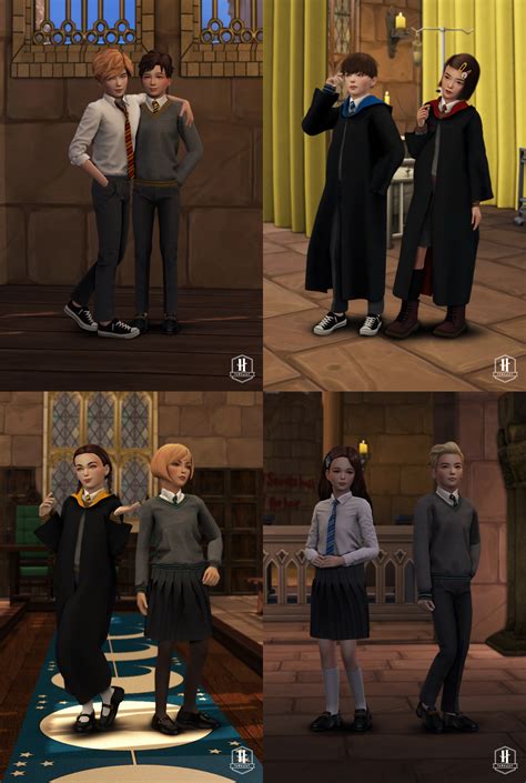 Sims 4 Hogwarts Uniform Tumblrviewer