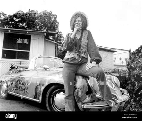 Janis Joplin Black And White Stock Photos Images Alamy