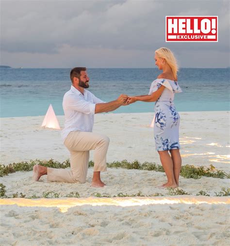 Kristina Rihanoff And Ben Cohen Reveal Engagement After Proposal In Maldives Weston Mercury