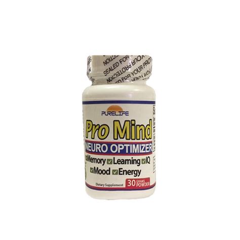 Purelife Pro Mind Neuro Optimizer Pro Mind Neuro Optimizer