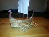Boats Made Out Of Popsicle Sticks Images