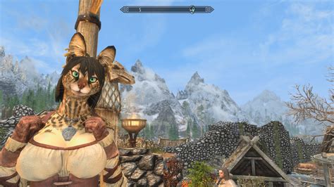 Serval Khajiit Race Sse At Skyrim Special Edition Nexus Mods And