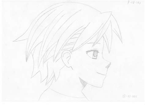 Anime Hairstyles Male Side 9 Best Anime Side View Images In 2015
