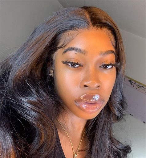 Most Beautiful Black Women Beautiful Lips Lovely Big Lips Natural