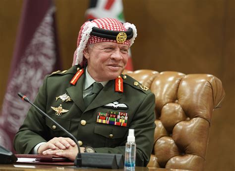 His Majesty King Abdullah Ii The Supreme Commander Of The Jordan Armed