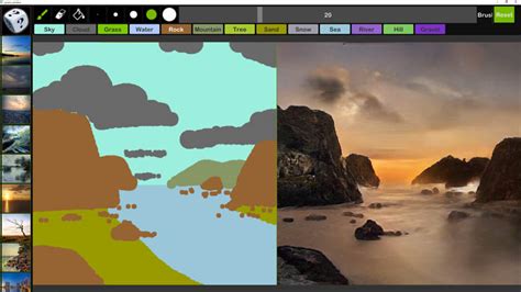 Jun 23, 2021 · nvidia's new canvas tool lets the creator rough in a … ai has been filling in the gaps for illustrators and photographers for years now — literally, it intelligently fills gaps with visual. NVIDIA GauGAN Perhaps the Coolest GTC 2019 Demo | ServeTheHome