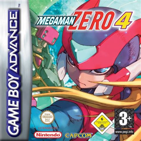 Mega Man Zero 4 Cover Artwork
