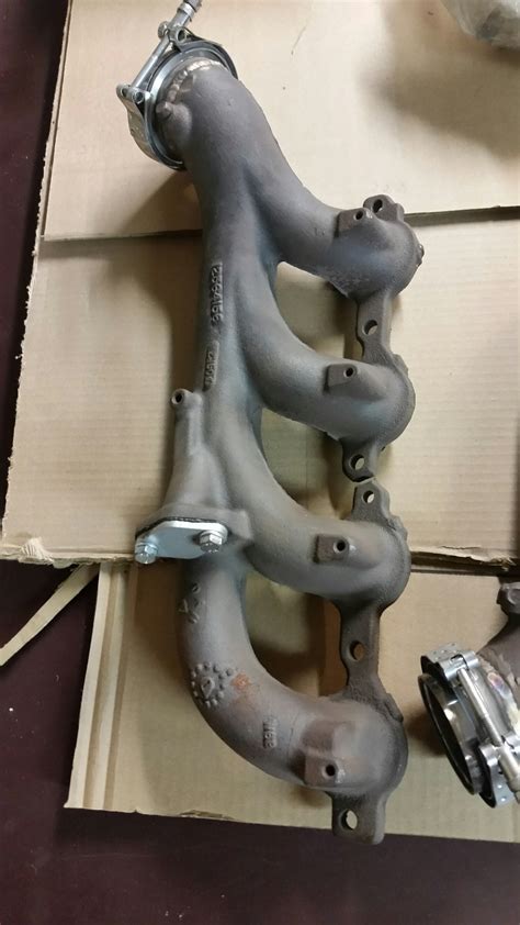 Truck Exhaust Manifolds With V Band Clamps Ls1tech Camaro And