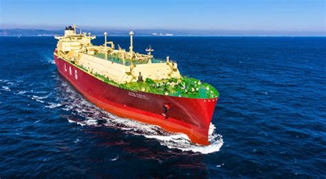 Hyundai Heavy Industries Delivers Lng Carrier To Sk Shipping Baird
