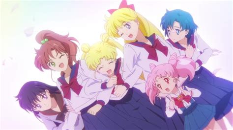 Sailor Moon Eternal Trailer The Gang In Their High School Uniforms