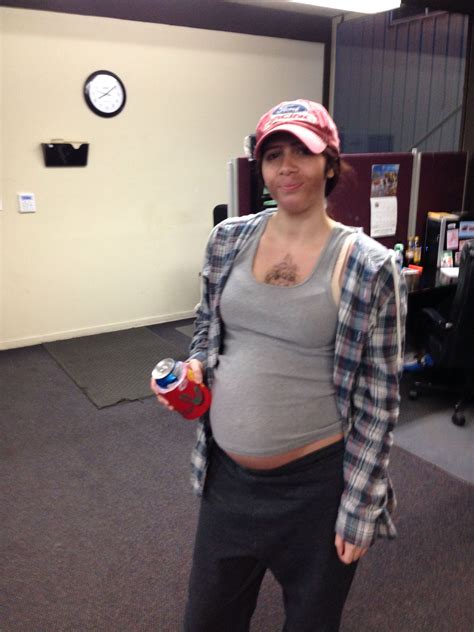 Off Duty Truck Driver Pregnancy Beer Belly Maternity Halloween Costume Maternity Halloween